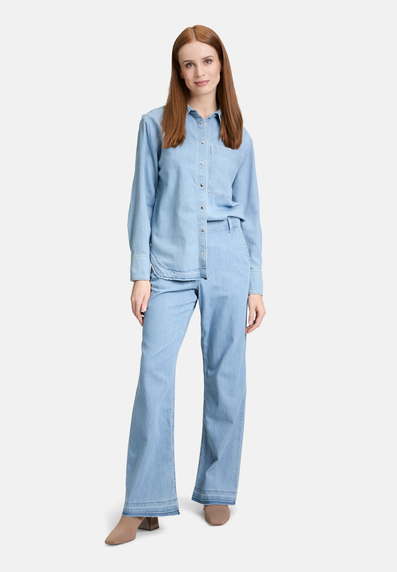 БРЮКИ BETTY BARCLAY облегающий крой и средняя посадка